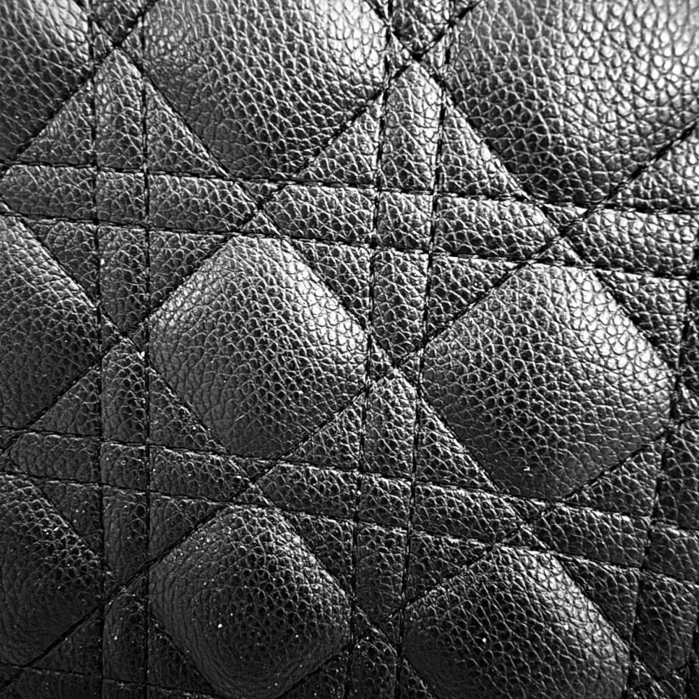 Black small handbag, faux leather (#101) - Picture 6 of 6